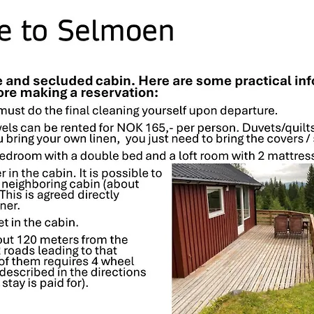Selmoen By Norgesbooking - Secluded Location Fannrem